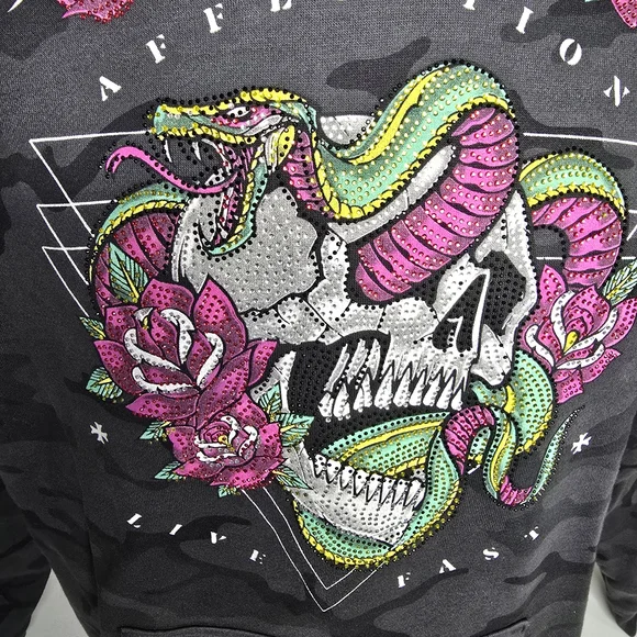 Affliction Men's Black Label Hoodie - Picture 7 of 13